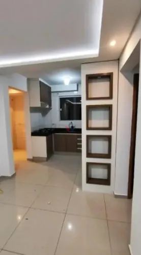 Apartamento mobiliado à venda em Colombo Bairro Paloma, 45m com sacada e garagem