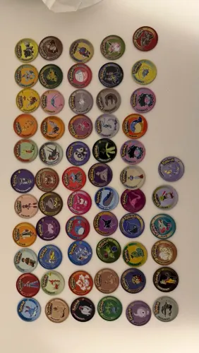 Tazo Pokémon metálico Panimi