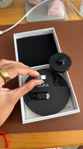 Oura Ring 3 - Tamanho 7 - Silver - Modelo: Heritage