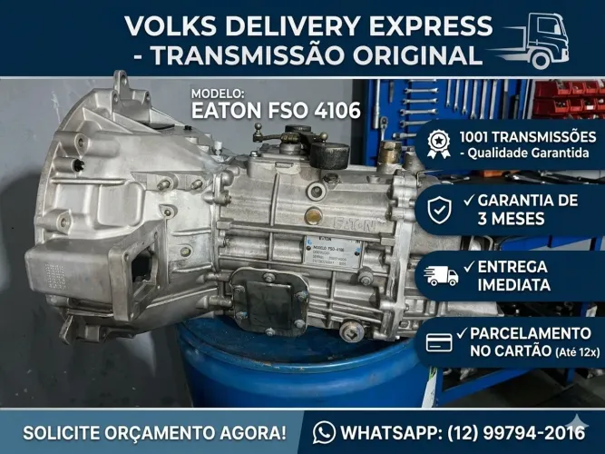 CAMBIO 4106 DELIVERY EXPRESS REVISADO COM GARANTIA DE 90 DIAS