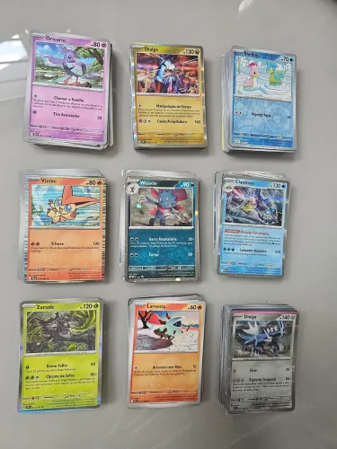 Bulk 500 cartas pokemon originais