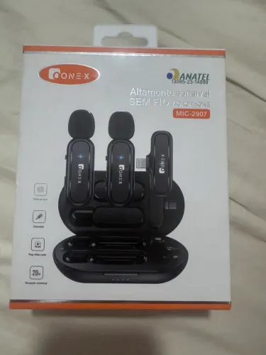 Onex Mic 2907 microfone sem fio 