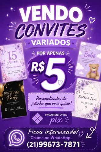 CONVITE DIGITAL DE FESTA