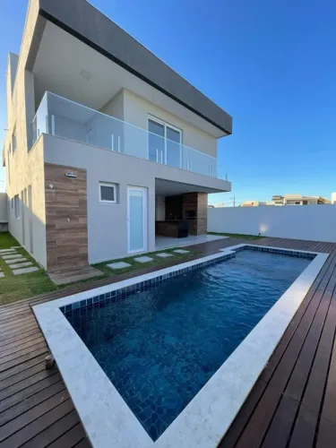 Casa em Condomínio para Locação em Camaçari, Alphaville (Abrantes), 4 dormitórios, 4 suíte