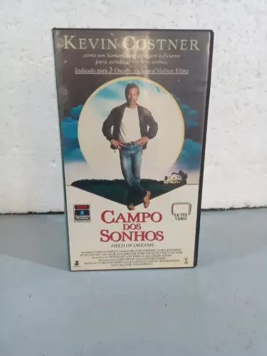 Fita Vhs O Campo Dos Sonhos Original Ler Descrição. (Usado)