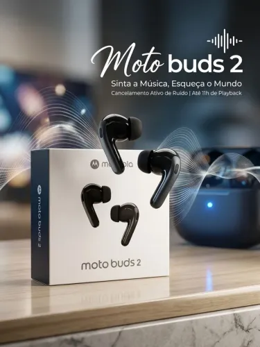 Fone Moto buds 2 Lacrado
