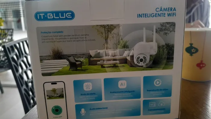 Câmera inteligente Wifi