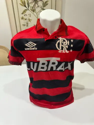 Flamengo - 100 anos - #7 Edmundo - M - 68x50 - possivelmente de jogo