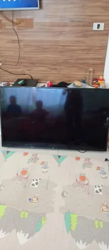TV LG 55 POLEGADAS TELA TRINCADA, LIGA MAS A IMAGEM NÃO APARECE