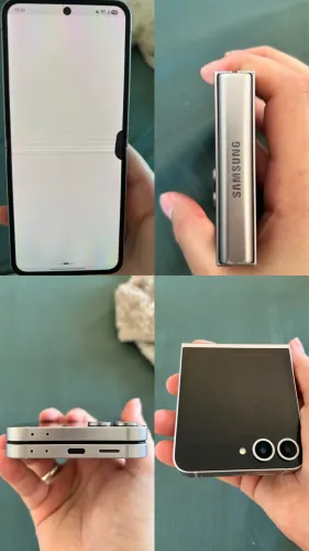 Z Flip 6 256gb *com dano na tela