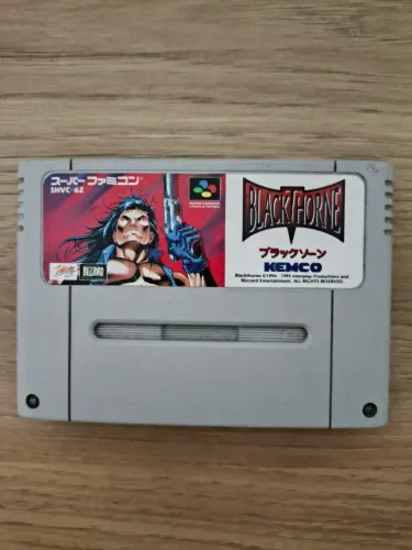 Blackthorne Super Nintendo Snes SFC Famicom Original