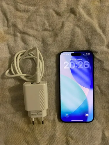 Vendo iPhone 15 pro novo tudo original
