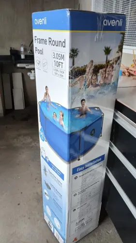 Vendo piscina estrutura de ferro 4600 litros