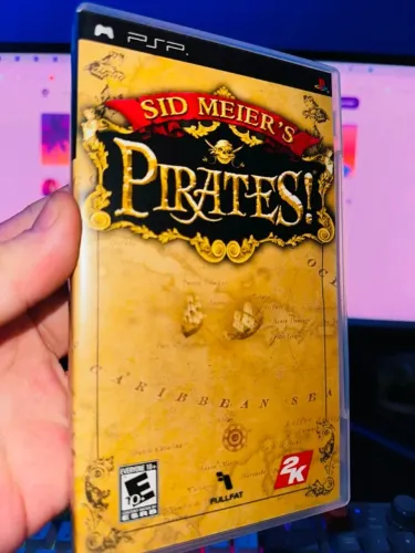 jogo original para psp - sid meiers pirates