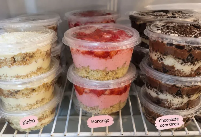 Sobremesas/ bolo de pote