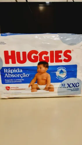 Pacote fralda huggies