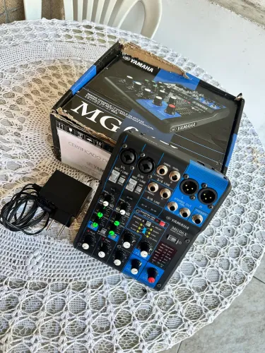 Mesa de som Yamaha MG06X