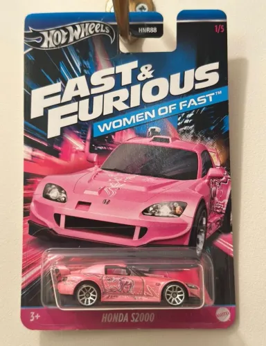 Hot Wheels Honda S2000 - Suki Rosa - Novo no Blister
