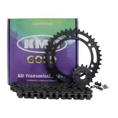 KIT RELACAO FALCON400 NX400 C/RET 1045 KMC GOLD