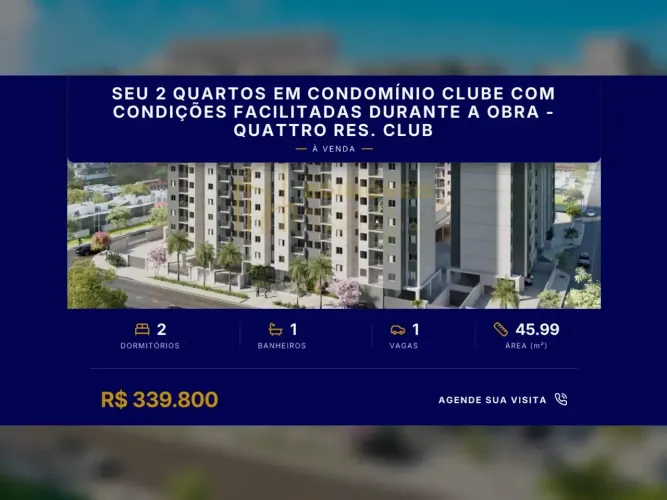 Incrível apartamento de 2 quartos no Jardim Limoeiro, um verdadeiro clube!