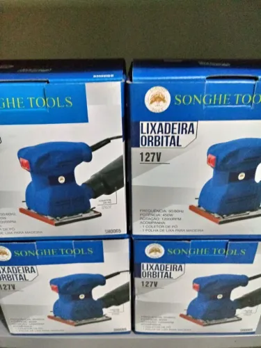 Lixadeira Treme Treme Oscilante 450 W NOVA Profissional Tremetreme Lixadera Lichadeira