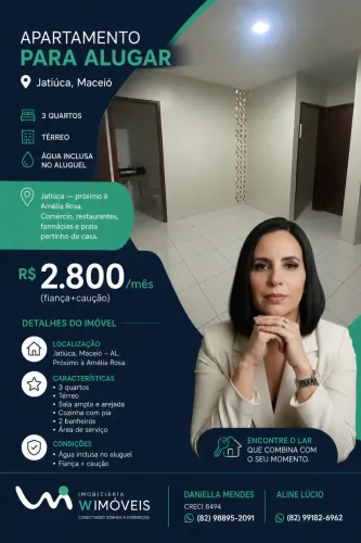 Apartamento para locação no CONCEPT JATIÚCA, JATIÚCA, Maceió, AL