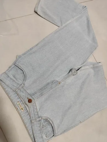 Calça Jeans Wide Leg Feminina