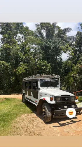 Toyota Band.Jipe Cap.de Aço Chas. Longo Diesel 1988