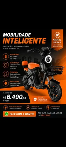 Scooter elétrica nova