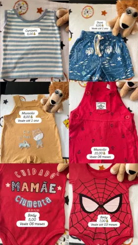 Roupas de bebê 