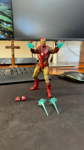 Homem de Ferro Mk 85 Endgame Ultimato Marvel Legends completo PARA LÉO