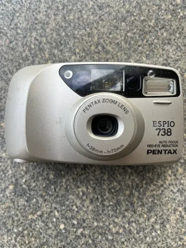 PENTAX ESPIO 738 + CANON PRIMA AS-1 (COM DEFEITO)