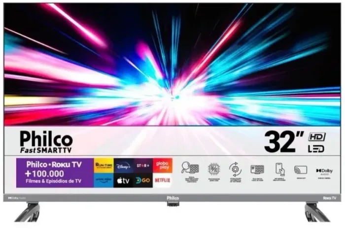 Smart Tv 32? Philco led Roku Tv