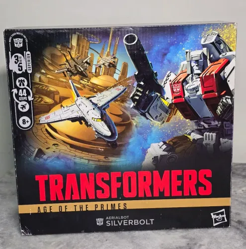 Transformers Age of the primes Aeroalbot Silverbolt lacrado