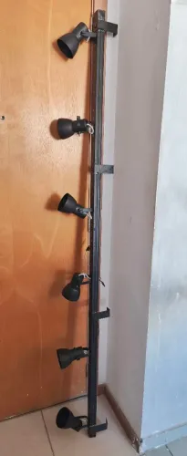 Luminária industrial para 6 lâmpadas