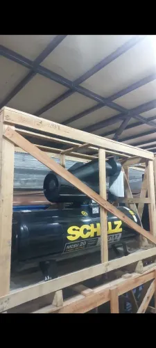 COMPRESSOR DE AR 200 LITROS 5CV TRIFÁSICO 220/380V MCSV20 AUDAZ SCHULZ