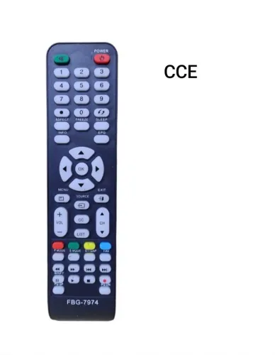 Controle Para TV CCE Lcd Led Lt29 C320 Rc-512 Stile 4201 D46 Novo Promoção
