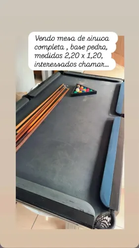 Mesa de sinuca