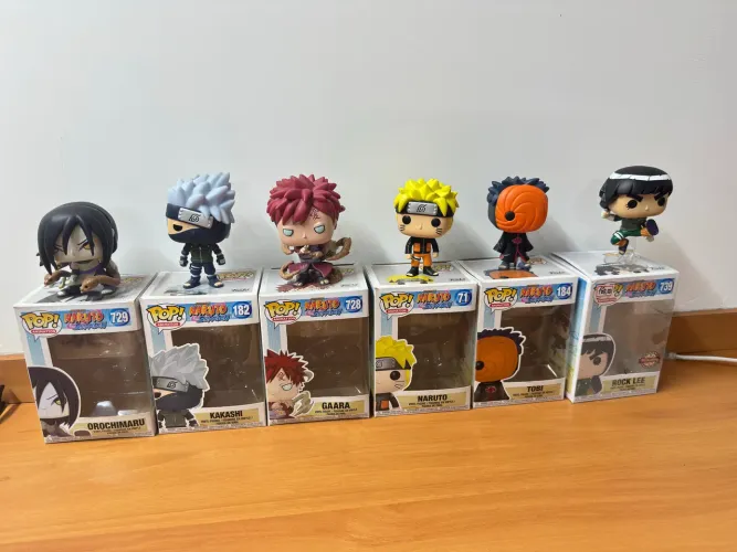 Colecao Funko Pop Naruto 