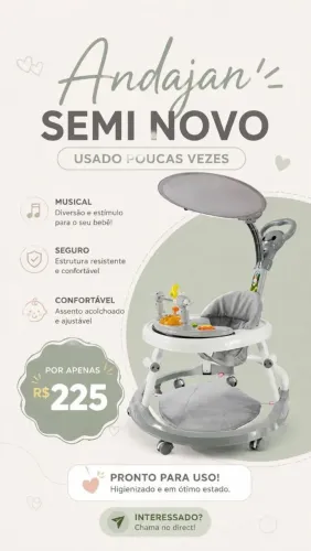 Andajar Usado de Janeiro até Abril desse ano
