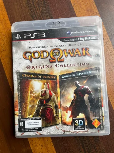 God of war Origins Collection mídia física PS3