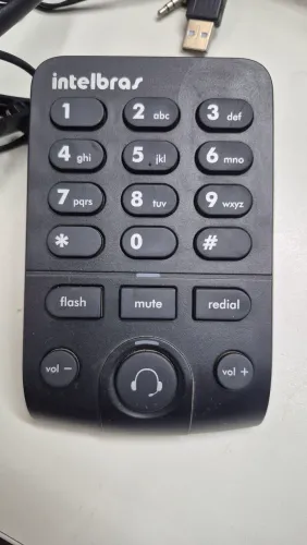 Telefone Headset Intelbras com Discador - Ótimo para Escritório / Call Center