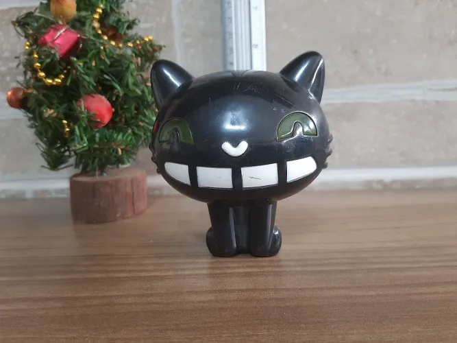 Boneco gato Mio ( desenho Pucca), item colecionável Mcdonald's 2008, LEIA DESCRIÇÃO.