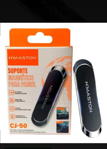 Suporte Veicular Magnético P/ Celular Gps com Imã H Maston<br><br>Faça uma pequena descrição