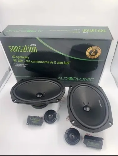 Kit 2 vias Audiophonic 6x9 - 80W RMS