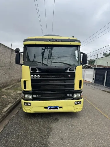 Scania 124 360 c/ Carreta Fachini