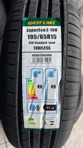 Pneus 195/65/15 Westleker R$379,00 cada. 