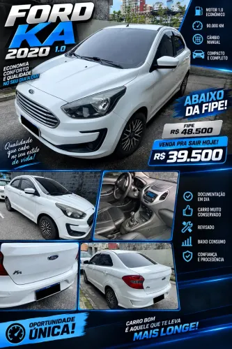 Ford KA 1.5 Sedan SE Plus 12V Flex 4P Mec. 2020