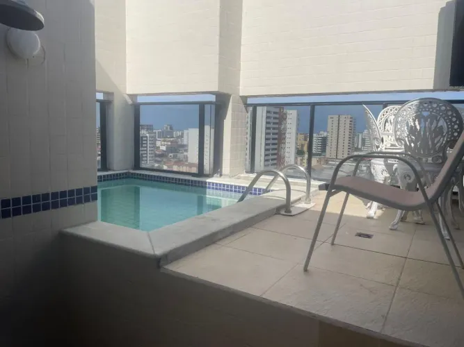 Cobertura Garden com 3 dormitórios à venda, 115 m² por R$ 1.500.000 - Jatiúca - Maceió/AL