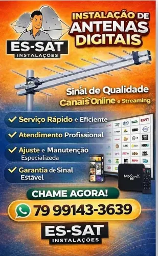 Instalação de Antena